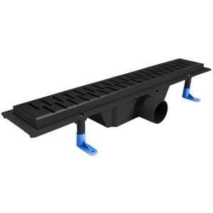 LINEARNI SLIVNIK 700mm MEDIUM CRNI STYRON