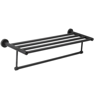 DRŽAČ PEŠKIRA HOTELSKI 507 DARK MAT CRNO – MINOTTI